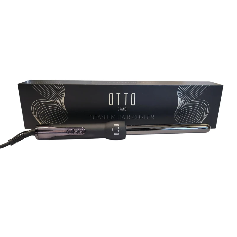 Професионална титаниева  маша за коса OTTO Brand Hair Curler, 19mm